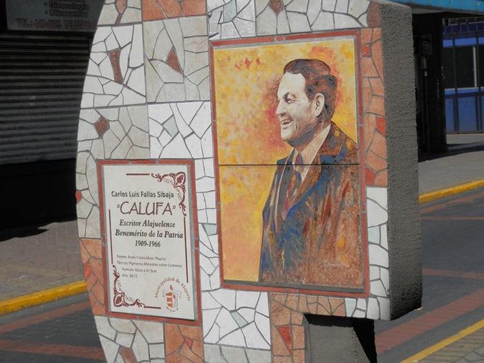 The author commonly known as Calufa made his home in Alajuela.