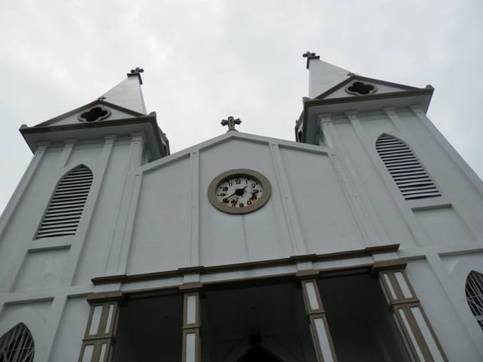 The Corazón de Jesús church was built in 1926 for the Lebanese community.