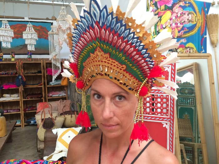 Cristina found this shopping near Santa Teresa.