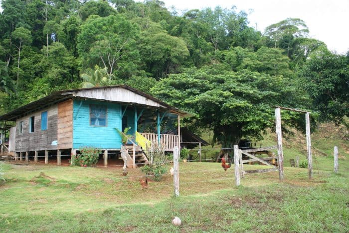 Eraida and Servulo's home in Estero Guerra.