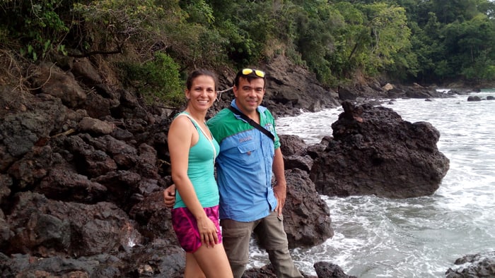Mile and Maurilio, my intrepid guides.