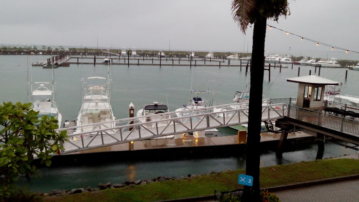A 91-slip expansion is underway in the center of Marina Pez Vela.