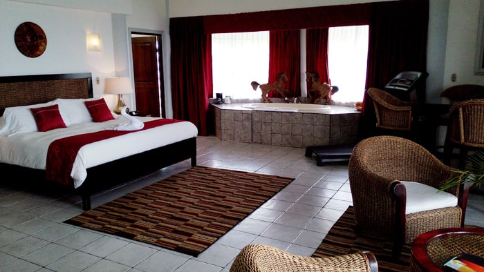 Presidential suite at La Mansion Inn.