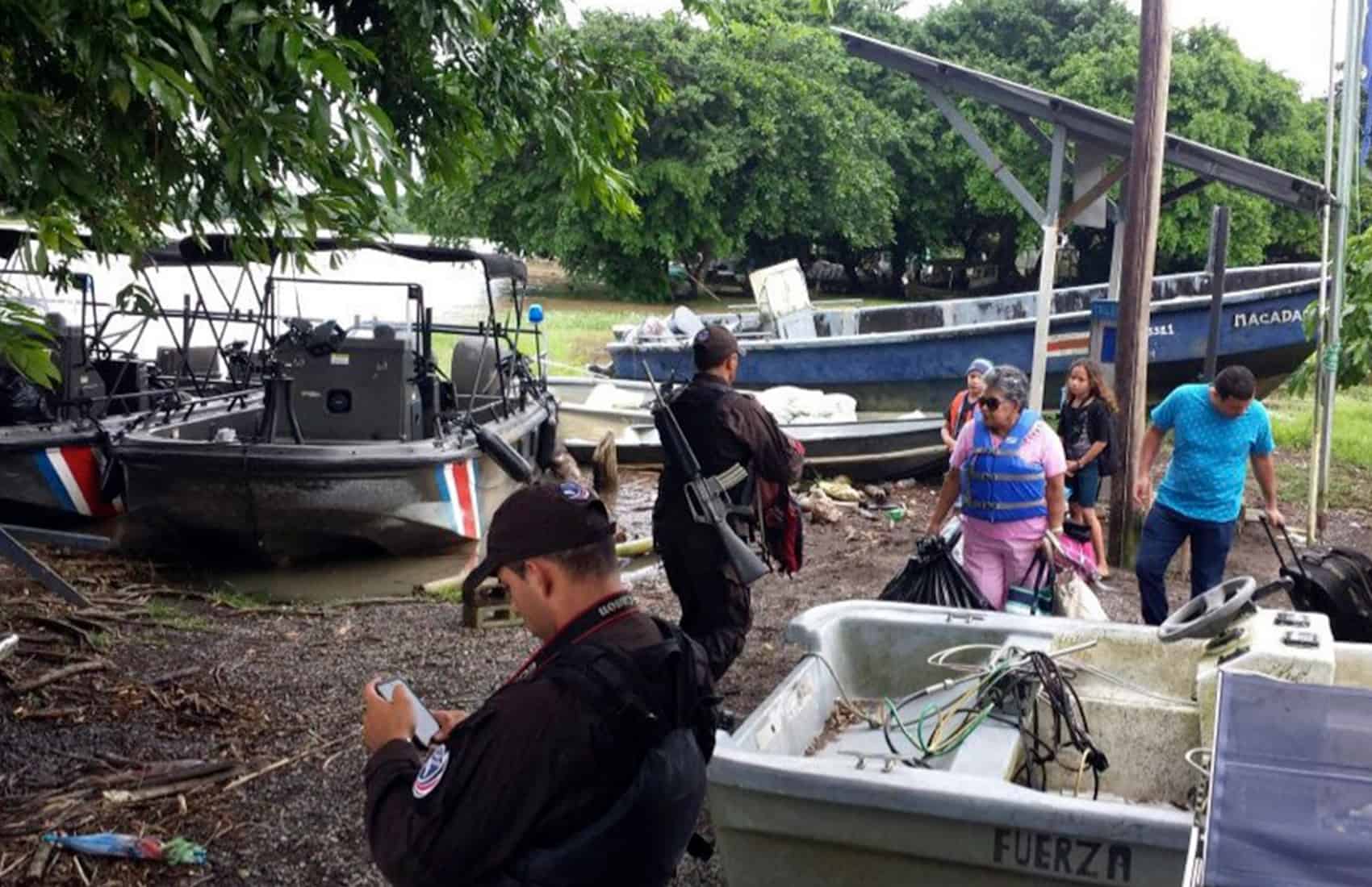 Storm Otto hurricane off Costa Rica’s Caribbean coast The