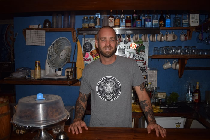 Mike Streda of the Beach Dog Cafe.