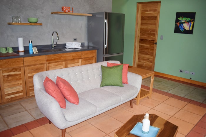 Living room at Olas Verdes.