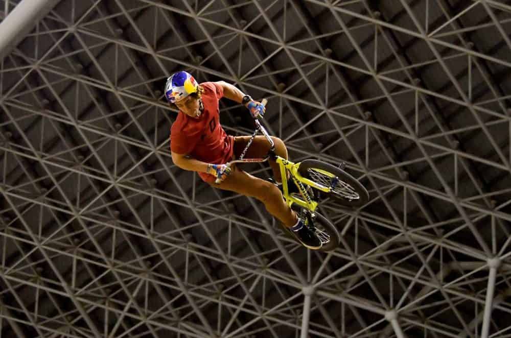 Costa Rican BMX rider Kenneth Tencio.