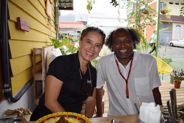 Christine and Suresh Krishnan of Desafío Adventures.