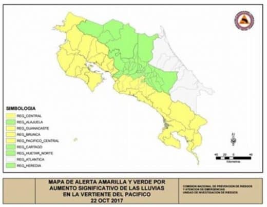 Alert declared once more for Pacific slope due to heavy rains