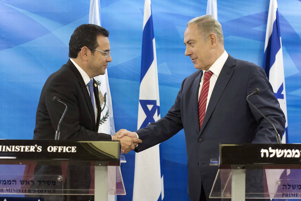 Guatemala announces plan to move Israel embassy to Jerusalem Guatemala announces plan to move Israel embassy to Jerusalem