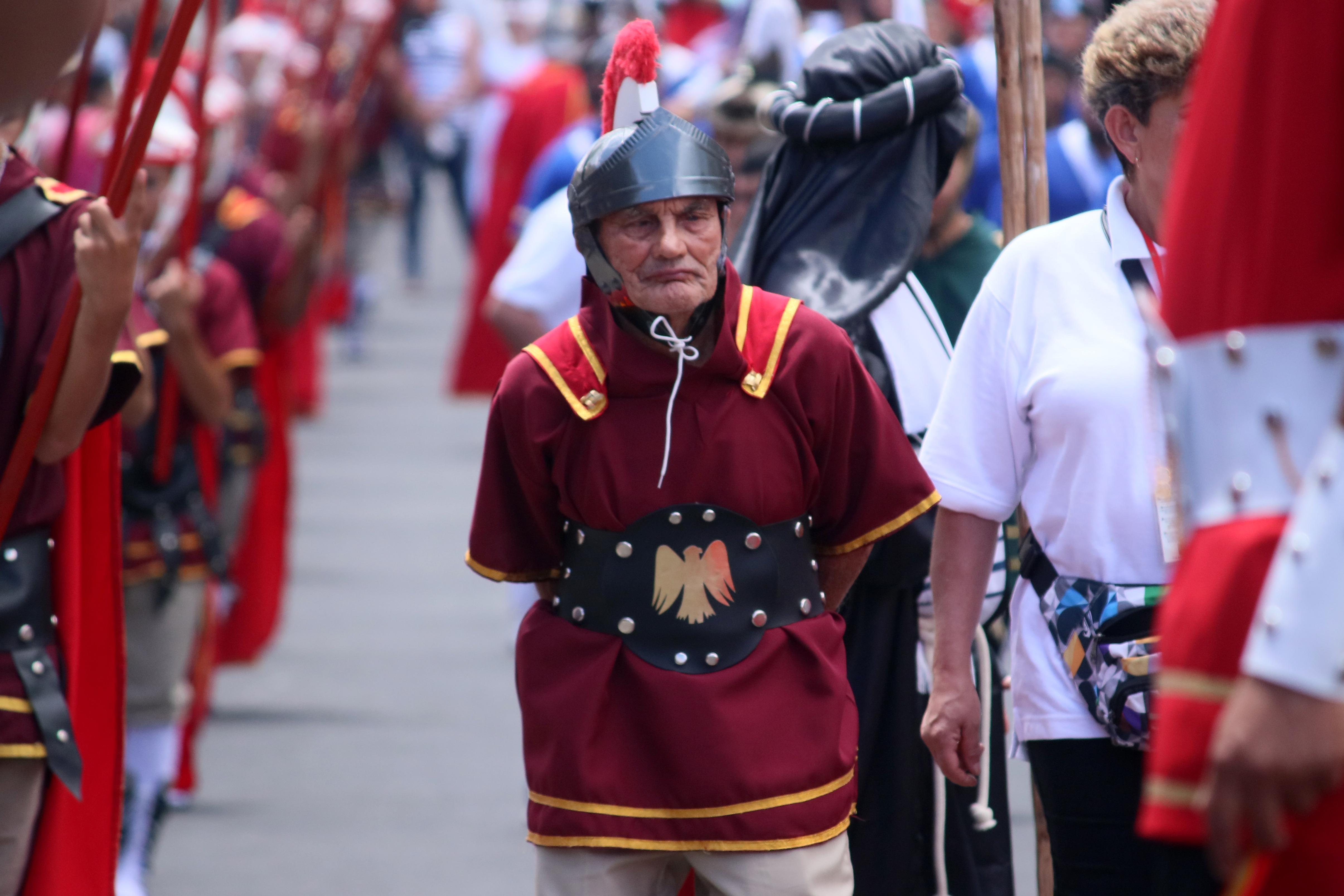 Holy Week processions in La Unión de Cartago, Costa Rica.