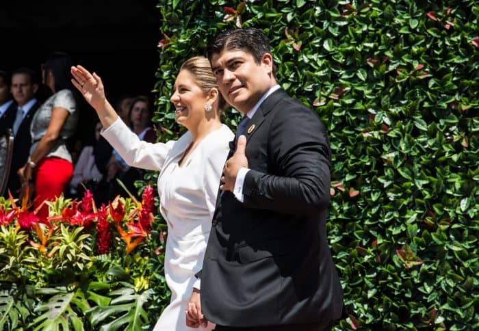 The inauguration of Costa Rica's 48th president, Carlos Alvarado, May 18, 2018