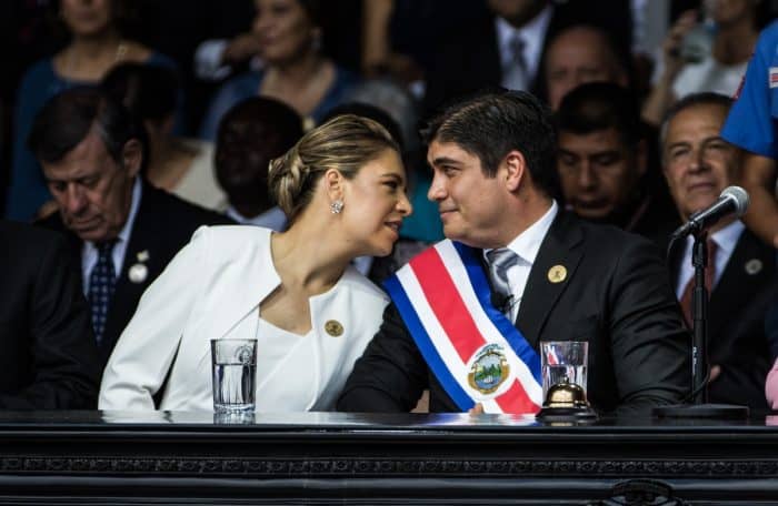 The inauguration of Costa Rica's 48th president, Carlos Alvarado, May 18, 2018