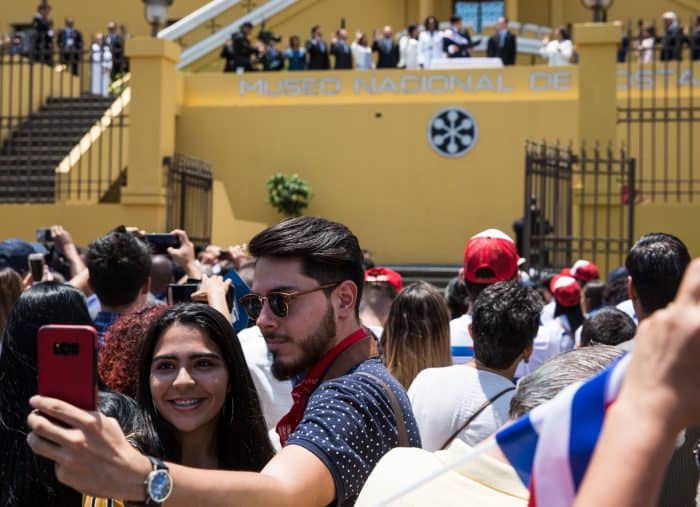 The inauguration of Costa Rica's 48th president, Carlos Alvarado, May 18, 2018