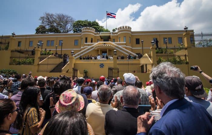 The inauguration of Costa Rica's 48th president, Carlos Alvarado, May 18, 2018