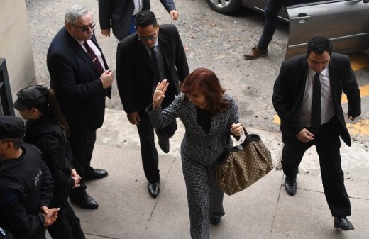 Ex-president Cristina Kirchner charged in Argentina corruption scandal