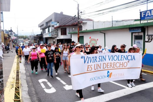 Demonstrators march against gender violence: ‘If you are in a relationship and in love, it’s difficult to see that something is wrong’