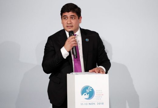 Carlos Alvarado urges global push to end Nicaragua crisis