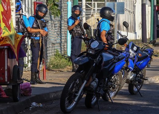 Four Nicaraguan police officers killed near the border with Costa Rica